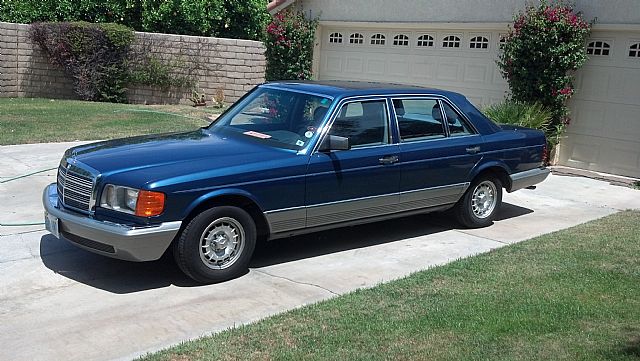 1985 500Sel mercedes #7