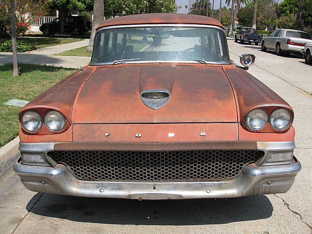 1958 Ford Station Wagon For Sale Riverside California