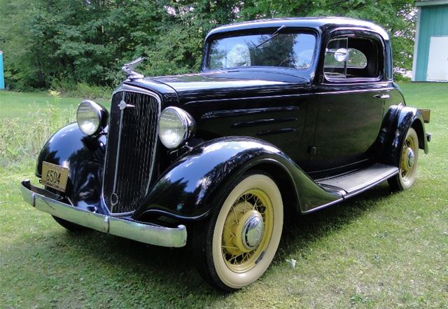 1934 Chevrolet 3 Window Coupe