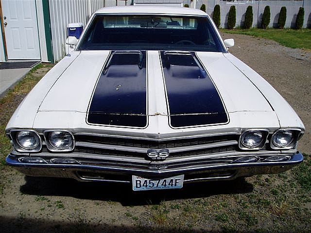 1969 Chevrolet El Camino SS For Sale Spokane Washington