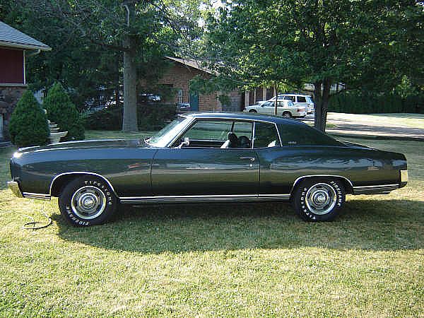 1970 Chevrolet Monte Carlo For Sale tilbury Ontario