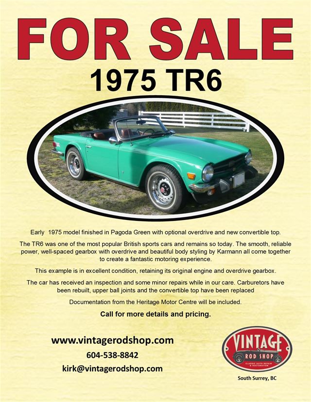 1975 Triumph TR6