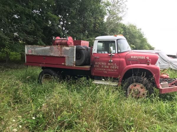 1968 International Brush Truck