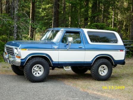 1978 Ford Bronco For Sale belfair, Washington