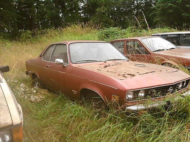 1974 Opel Manta For Sale Oakville Washington