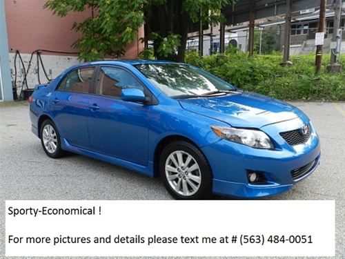 2009 Toyota corolla car alarm