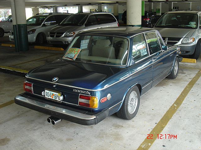 1974 BMW 2002 Tii For Sale Miami Florida