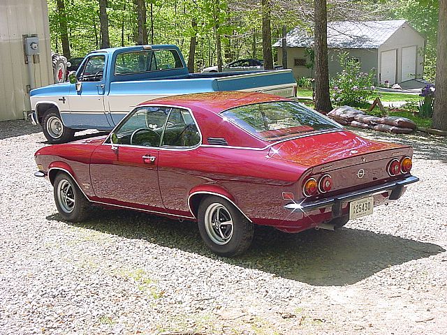 1973 Opel Manta Luxe For Sale Dandridge Tennessee