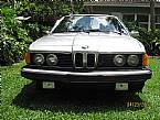 1984 BMW 633CSi