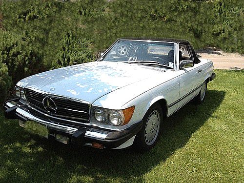1987 Mercedes 560sl for sale
