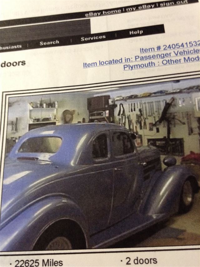 1936 Plymouth P1