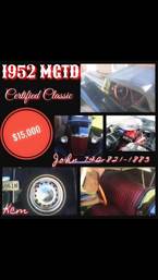 1952 MG MGTD 