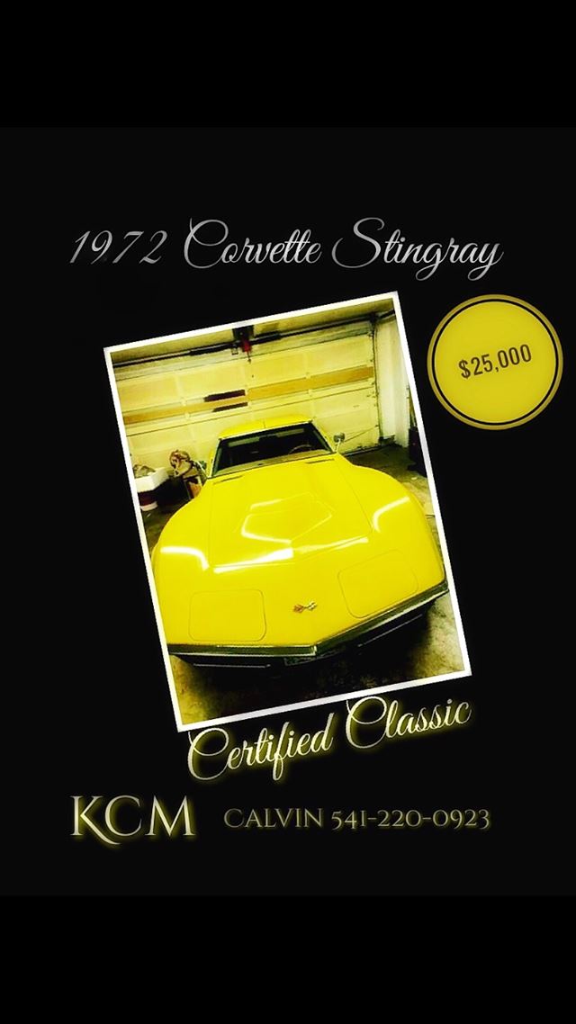 1972 Chevrolet Corvette for sale