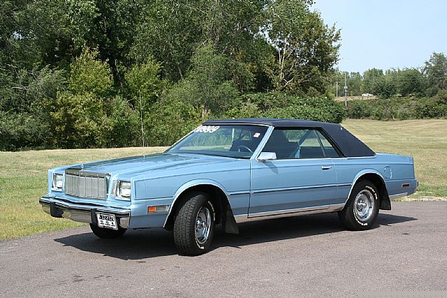 1983 Chrysler cordoba for sale