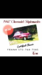 1947 Chevrolet Stylemaster 