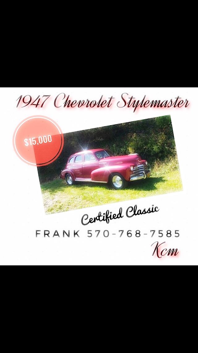 1947 Chevrolet Stylemaster