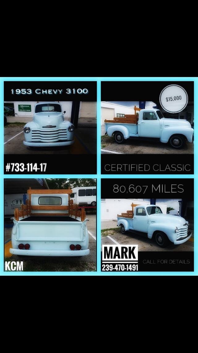 1953 Chevrolet 3100