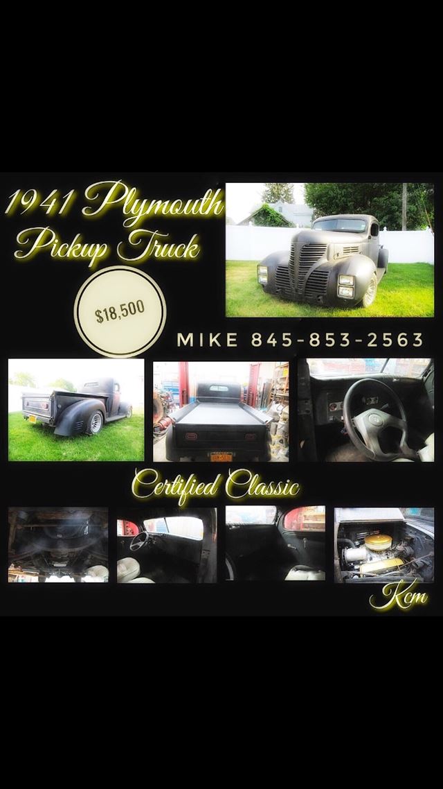 1941  Plymouth Pickup