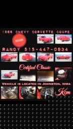 1966 Chevrolet Corvette Coupe 