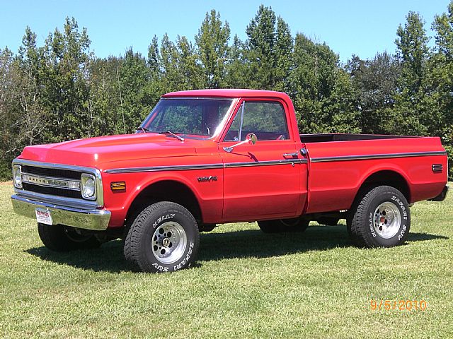 1969 Chevrolet C10 4x4 For Sale sparta Tennessee