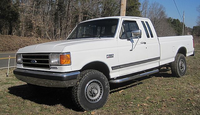 1991 Ford F250 4X4 Diesel For Sale Mocksville, North Carolina 1991 Ford F250 7.3 Diesel Mpg