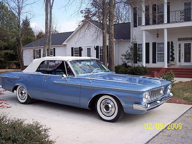 1962 Plymouth Fury Convertible For Sale Huntsville Alabama
