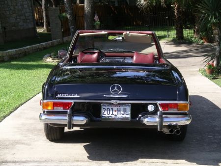 Mercedes 280sl texas #6