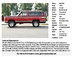 1978 Dodge Ramcharger Picture 2