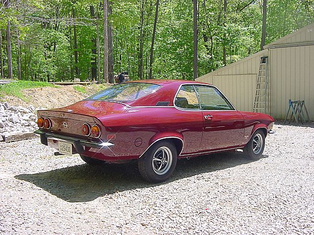 1973 Opel Manta Luxe For Sale Dandridge Tennessee