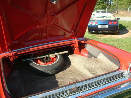 '65 Ford Falcon XP Coupe. Bootlid - after